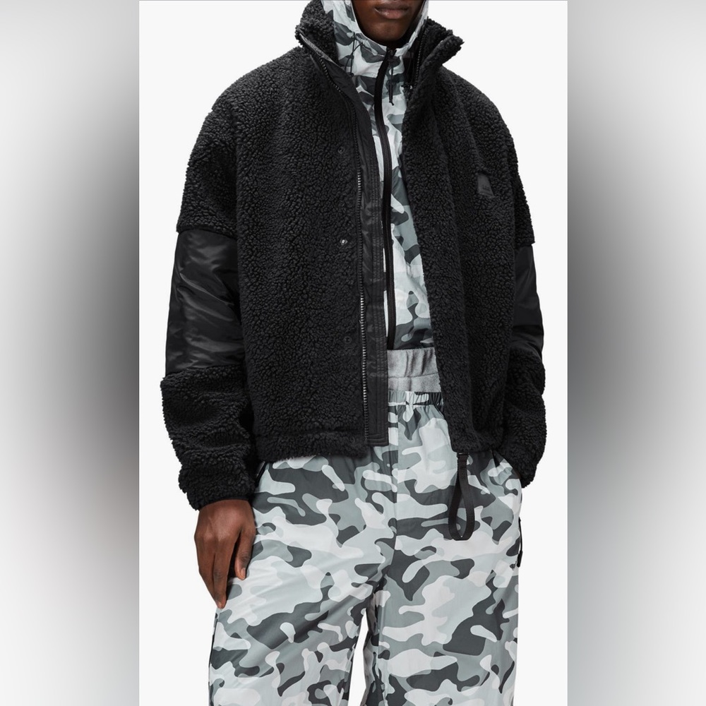 RAINS high pile fleece men’s jacket